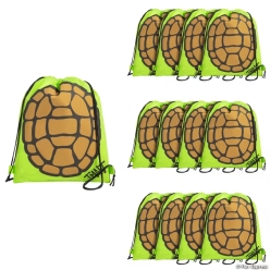 Teenage Mutant Ninja Turtles Shell Drawstring Bags-12Pk